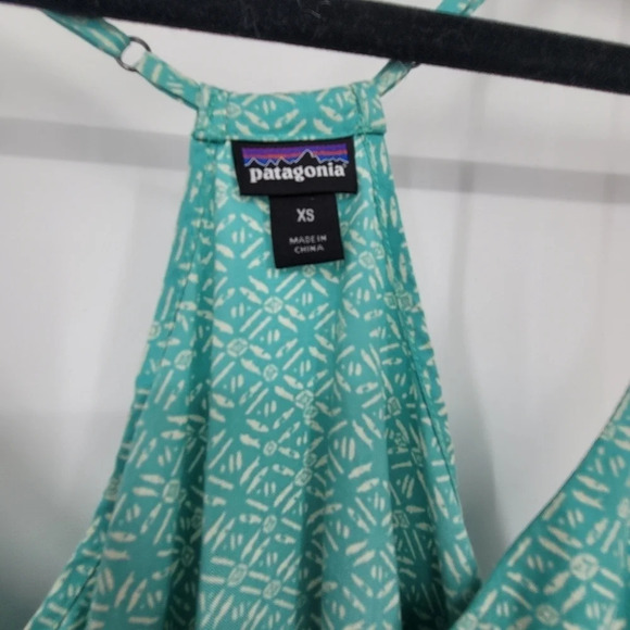 Patagonia womens midi lightweight recerback turquoise blue dress xsmall - Picture 6 of 10